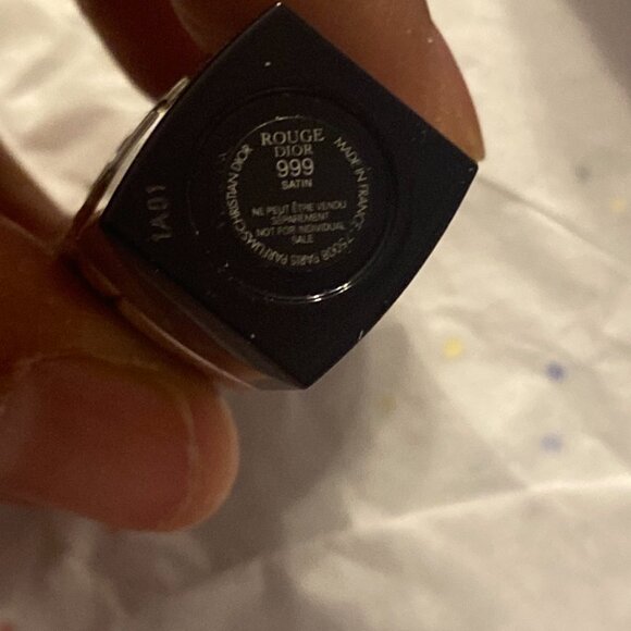 Dior - Three Pc. Travel Set | Luggage Tag, 999 Red Satin Lipstick & Polish - NIB - Picture 4 of 9